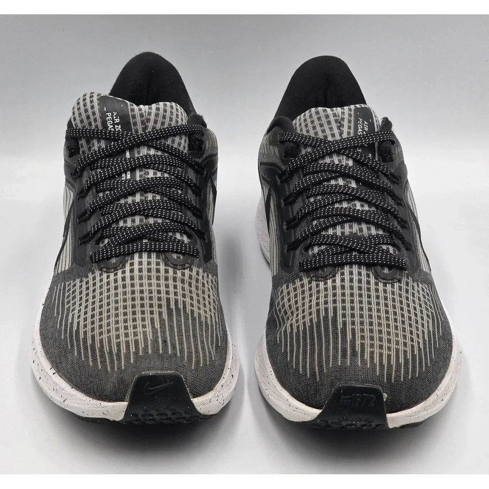 Nike Air Zoom Pegasus 39 Women 8.5 Black Grey Running Shoes DH4072-005 No Insole
